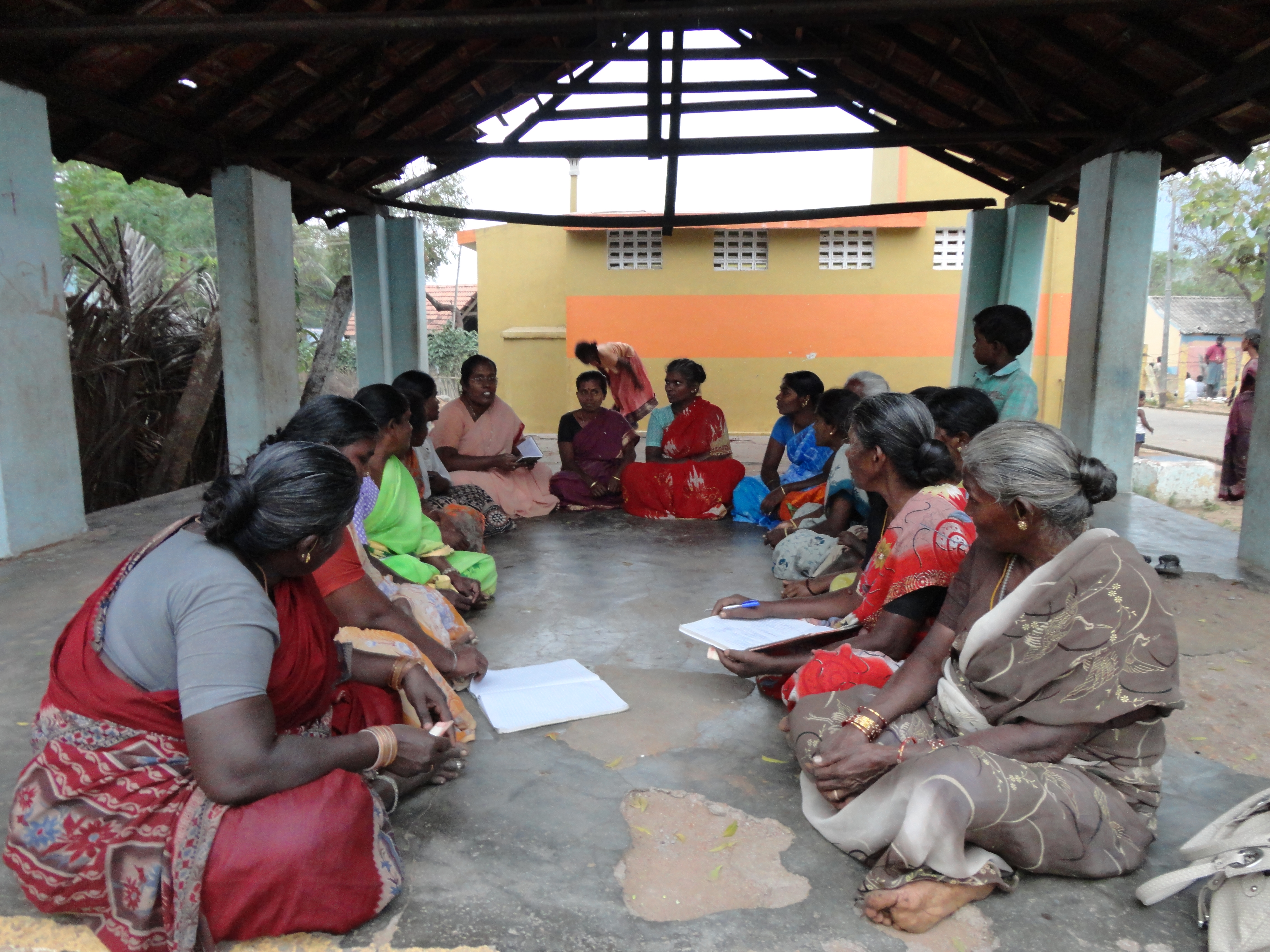Meeting with SHG Members